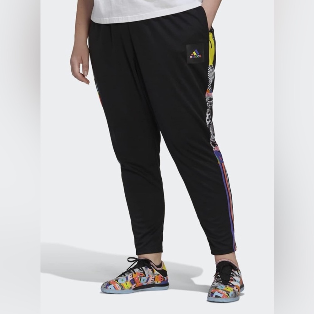 Adidas Women’s Plus Size Tiro Pride Track Pants 3X